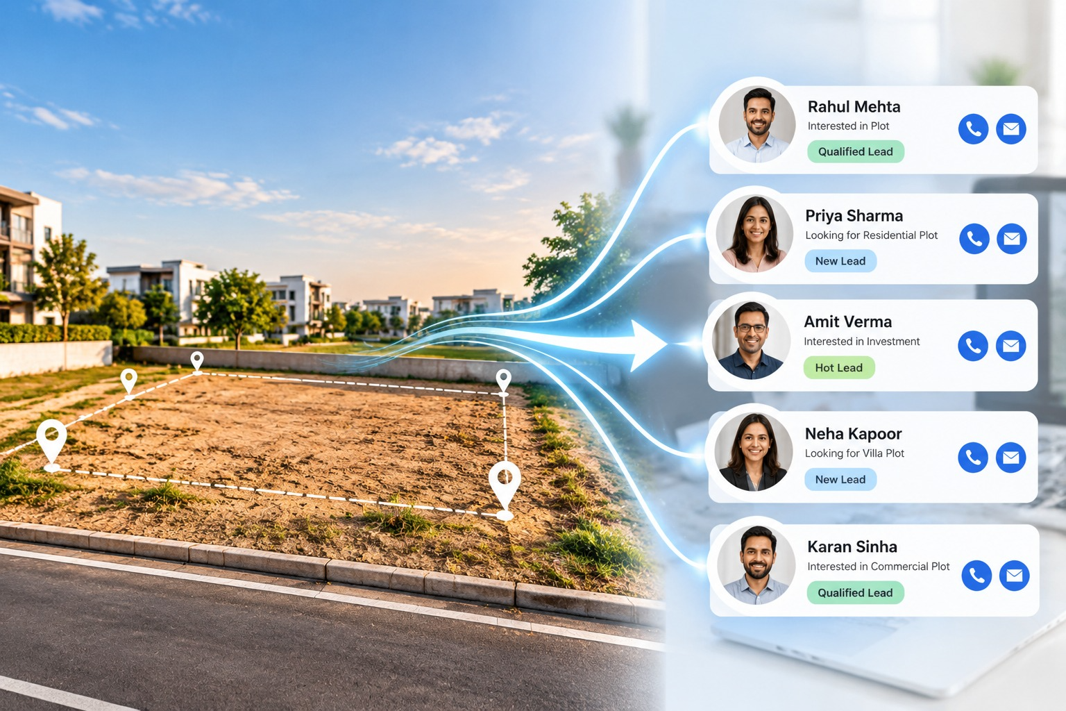 Real estate lead generation
